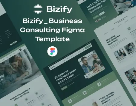 Bizify – Business Consulting Figma Template