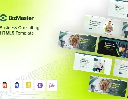 BizMaster – Consulting Business HTML Template