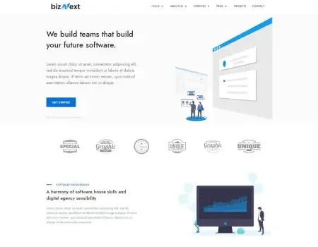 bizNext – Corporate Business Template Kit