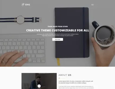 Bizniz – Creative Agency HTML Template