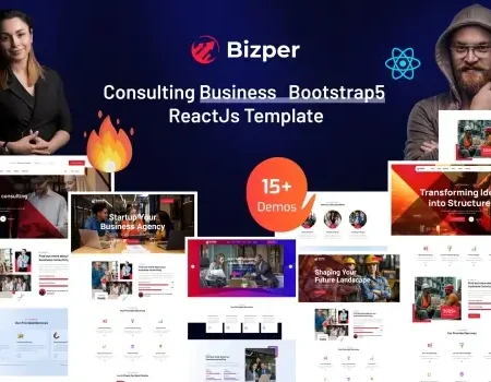 Bizper – Consulting Business React Template