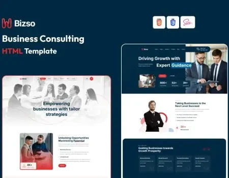 Bizso – Business Consulting HTML5 Template