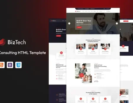 Biztech – Consulting HTML Template