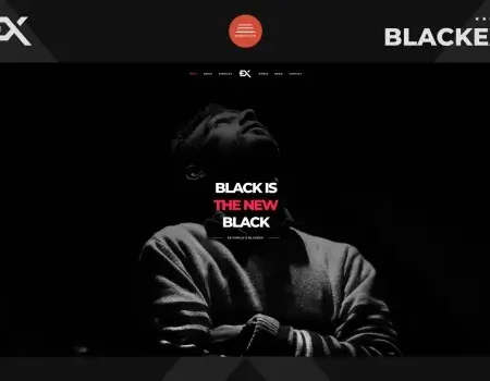 Blackex – Photography Portfolio Template