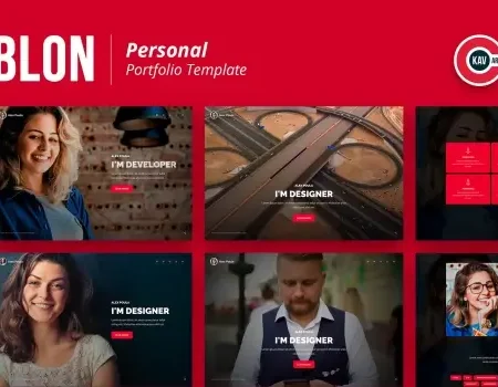 Blon – Personal Portfolio Template