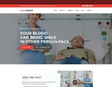 Blood Donation – Activism & Campaign Template