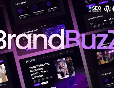 BrandBuzz – Digital Agency Elementor Kit