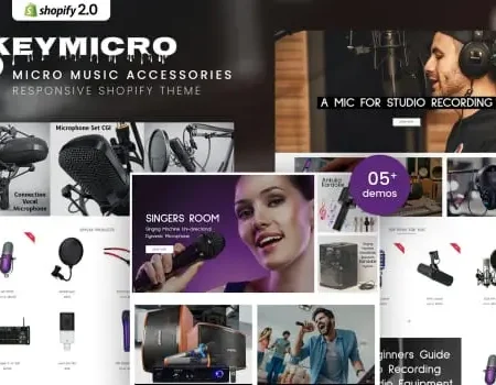 Keymicro – Micro Music Accessories Shopify Theme