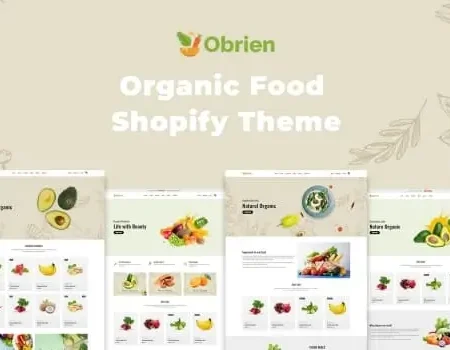 Obrien – Organic Food Shopify Theme