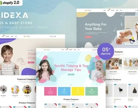 Kidexa – Kids & Baby Store Shopify Theme