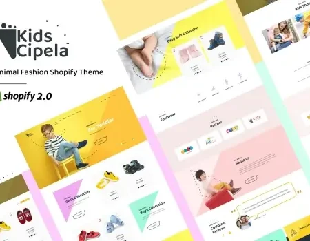 Kids Cipela – Kids Shoe Store Theme