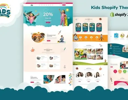 Kidscool – Kids Fashion, Toys Store Shopify Theme