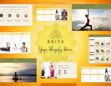 Kriya – Yoga Shopify Store, Pilates Shop Theme