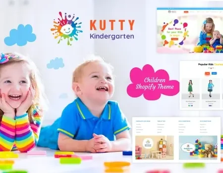 Kutty Kids | Children Shopify Theme
