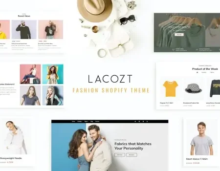 Lacozt – Clothing and Fashion Store Shopify Theme