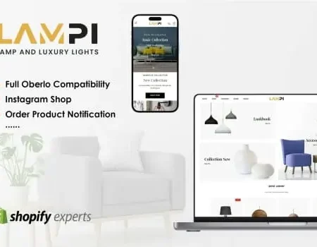 LAMPI – Lamp & Luxury Lights Shopify Theme
