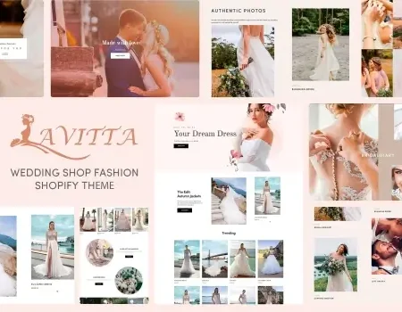 Lavitta – Wedding Shop Fashion Shopify Theme