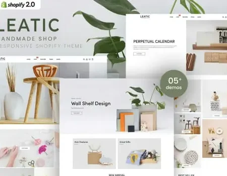 Leatic – Handmade Shop Responsive Shopify Theme