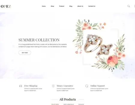 Lopez – Jewelry Shopify Theme