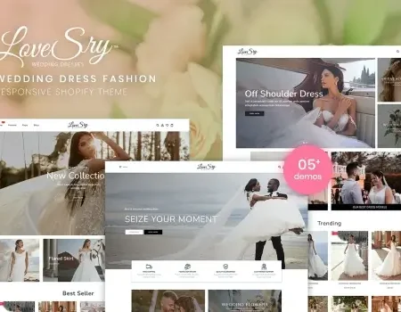 LoveSry – Wedding Dress Fashion Responsive Shopify