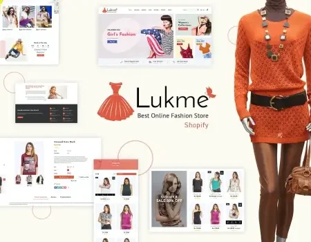Lukme | Sectioned Fashion Shopify Theme