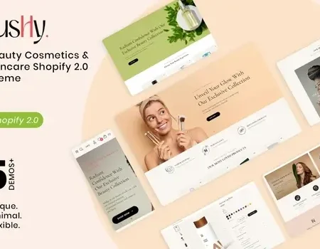 Lushy – Beauty Cosmetics & Skincare Shopify Theme