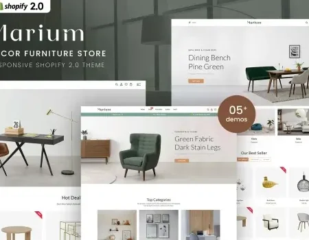 Marium – Decor Furniture Store Shopify 2.0 Theme