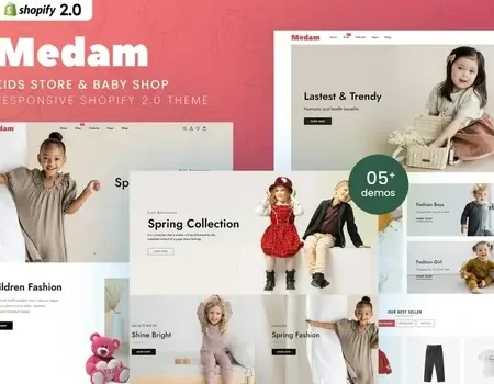 Medam – Kids Store & Baby Shop Shopify 2.0 Theme