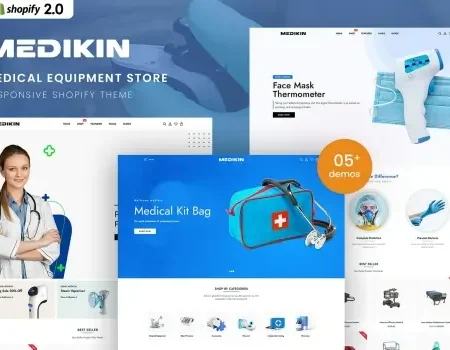 Medikin – Medical Equipment Shopify 2.0 Theme