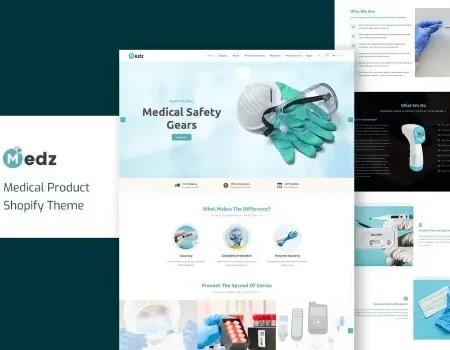 Medz – Medical Products Shopify Theme