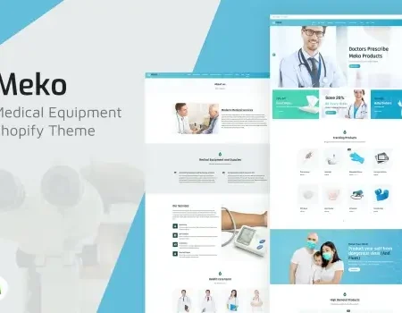 Meko – Medical Store Shopify Theme