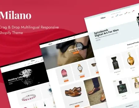 Milano Fashion Responsive Shopify Theme