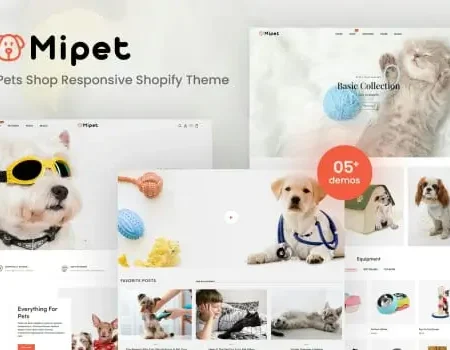 Mipet – Pets Shop Responsive Shopify Theme