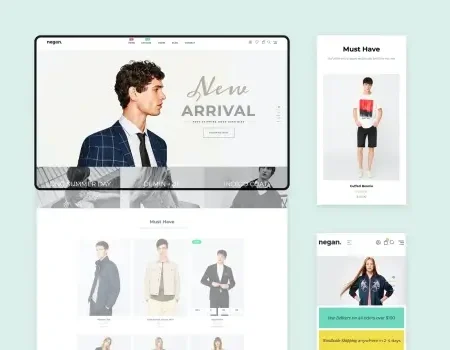 Negan – Clean, Minimal Shopify Theme