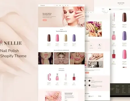 Nellie – Nail, Hair & Beauty Responsive Shopify Theme