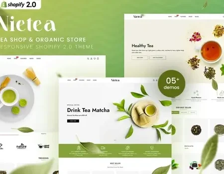 Nietea – Tea Shop & Organic Store Shopify 2.0