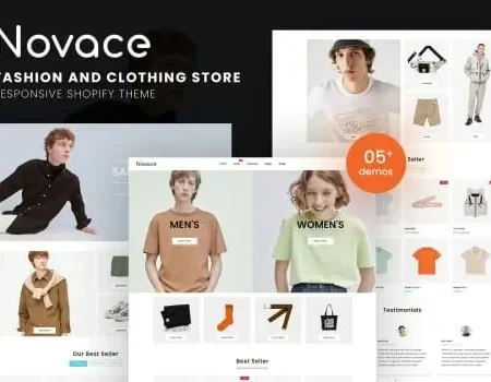 Novace – Fashion Store Responsive Shopify Theme