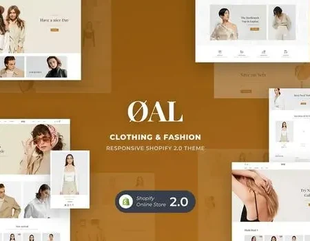 OAL – Clothing & Fashion Shopify 2.0 Theme