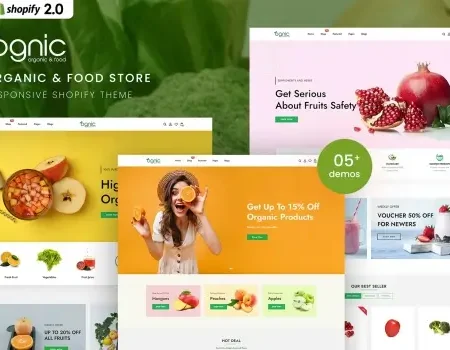 Ognic – Organic & Food Store Shopify 2.0 Theme
