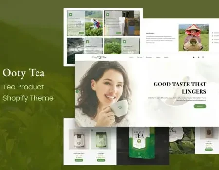 Ooty – Organic Tea Store Shopify Theme
