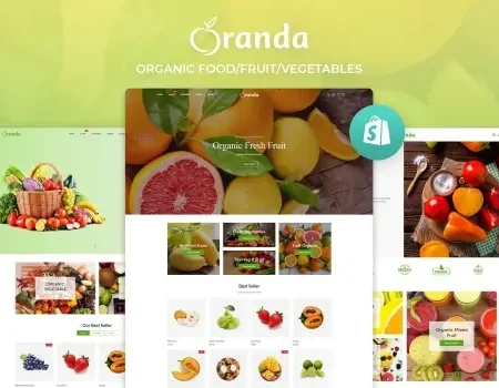 Oranda – Organic Food/Fruit/Vegetables eCommerce