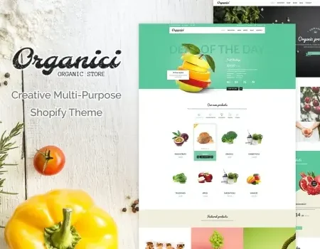 Organici | Creative Multi-Purpose Shopify Theme