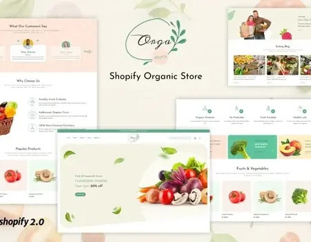 Orgik – Shopify Organic Store