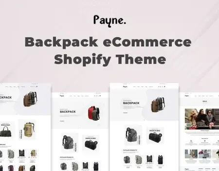 Payne – Backpack eCommerce Shopify Theme