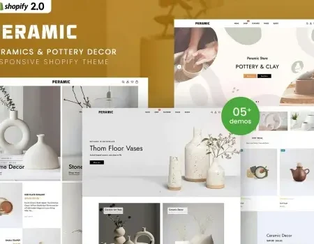 Peramic – Ceramics & Pottery Decor Shop 2.0 Theme