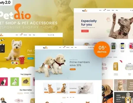 Petaio – Pet Shop & Pet Accessories Shopify Theme