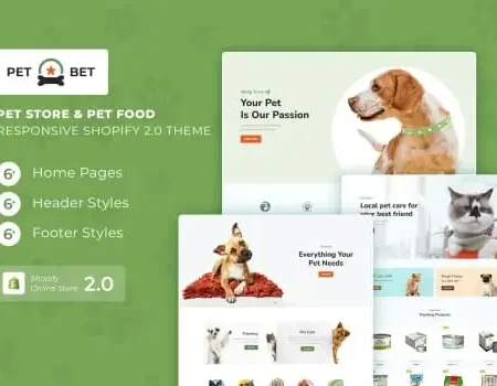 PetBest – Pet Store & Pet Food Shopify Theme