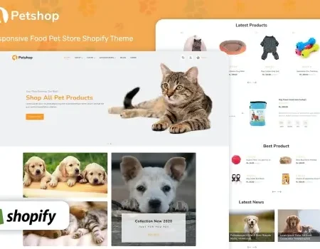 Petshop – Multipurpose E-commerce Shopify Template