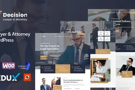 Decision – Law & Lawyer WordPress Theme