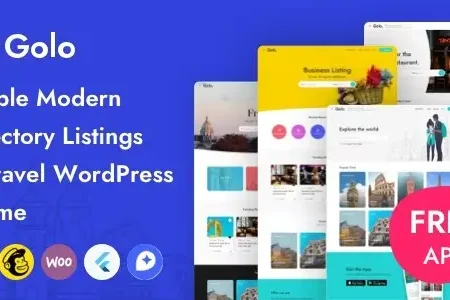 Golo – Directory & Listing, Travel WordPress Theme